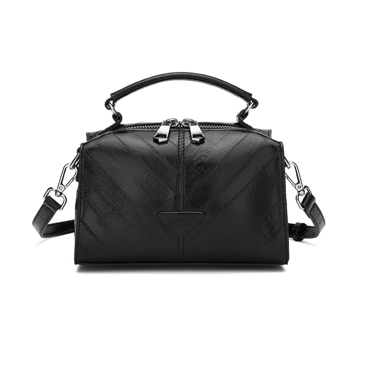 稻草人 经典时尚百搭工艺通勤日常轻便实用 聚氨酯革 手提包 常规 女款 多色