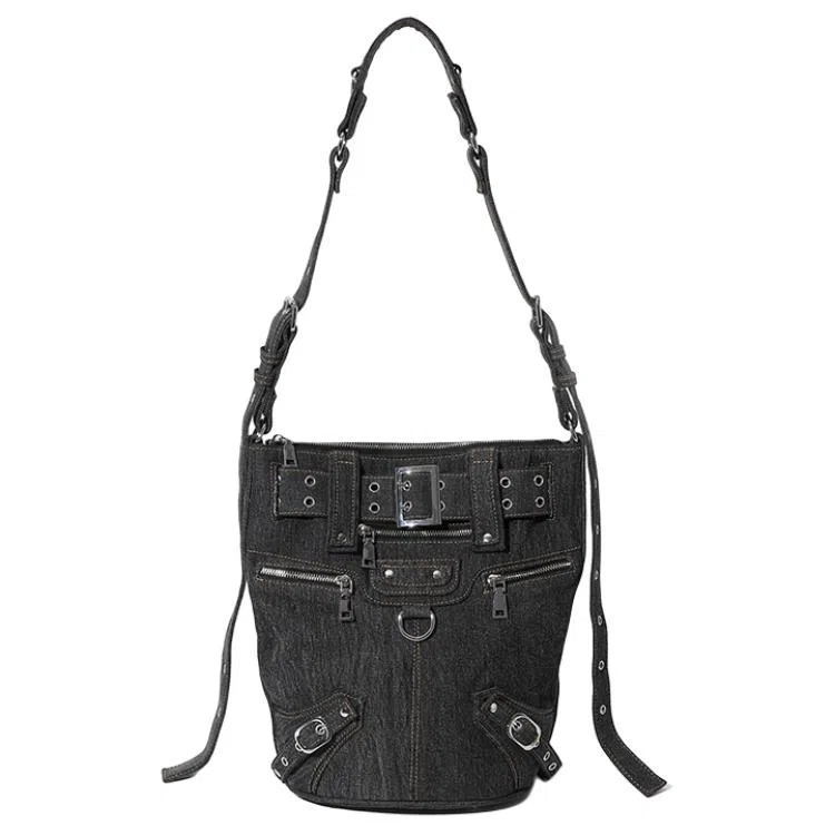 MASTER CANVAS Denim Bucket Bag