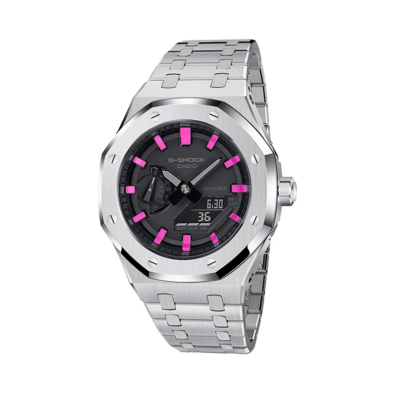 CASIO GA-2100-1A1 Modified Oak Metal Edition