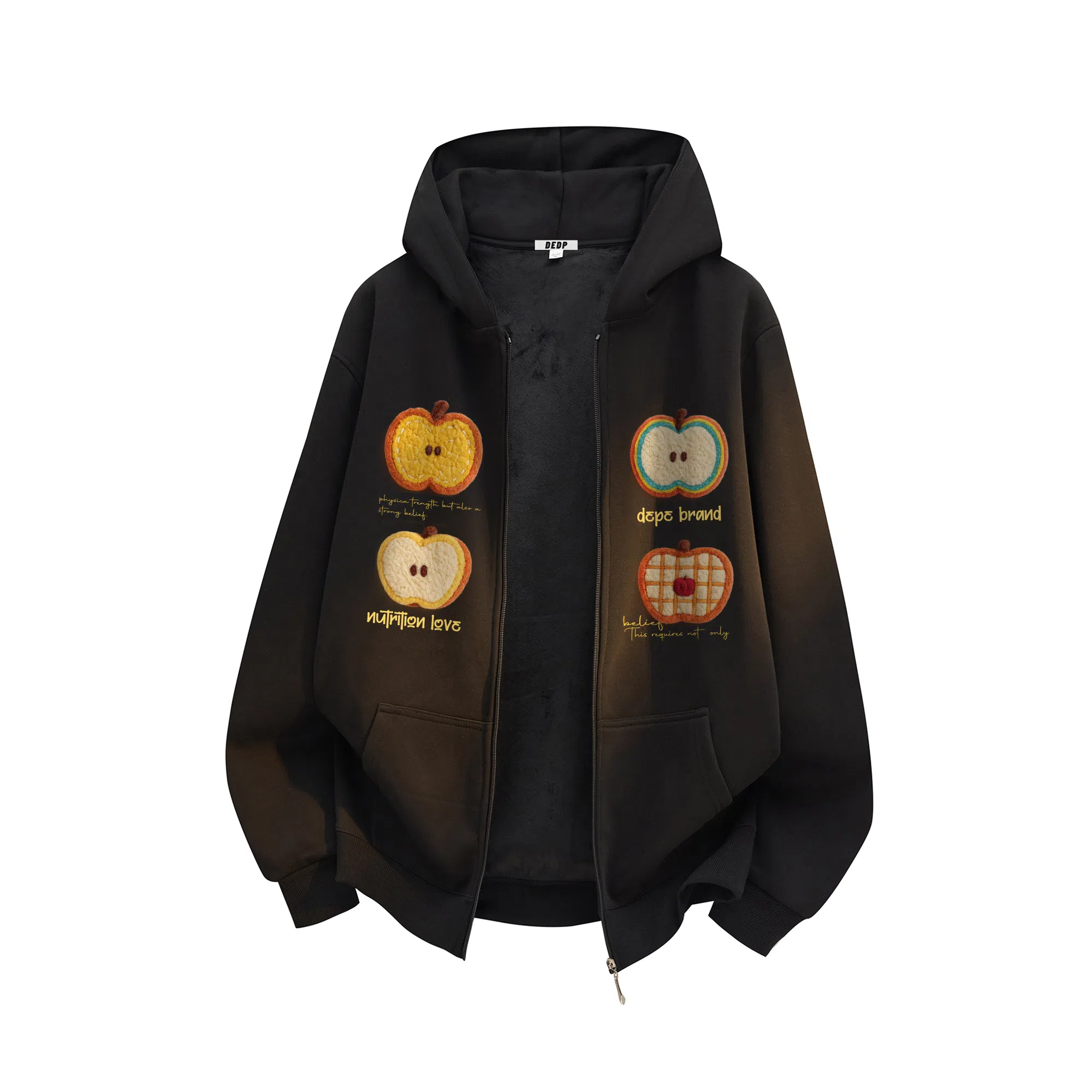 DEDP Vintage Logo Zip Hoodie