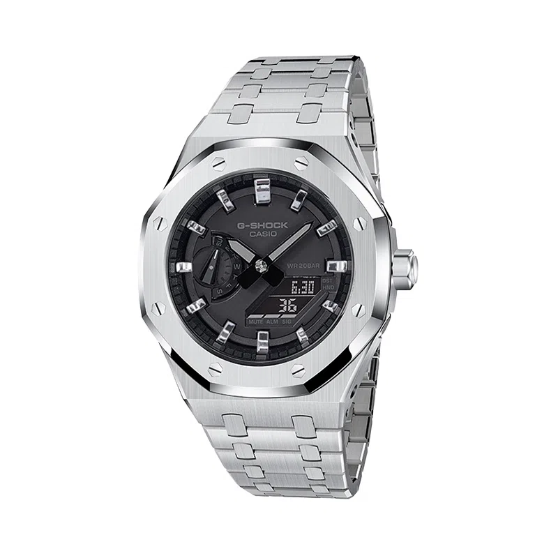 CASIO GA-2100-1A1 Modified Oak Metal Edition