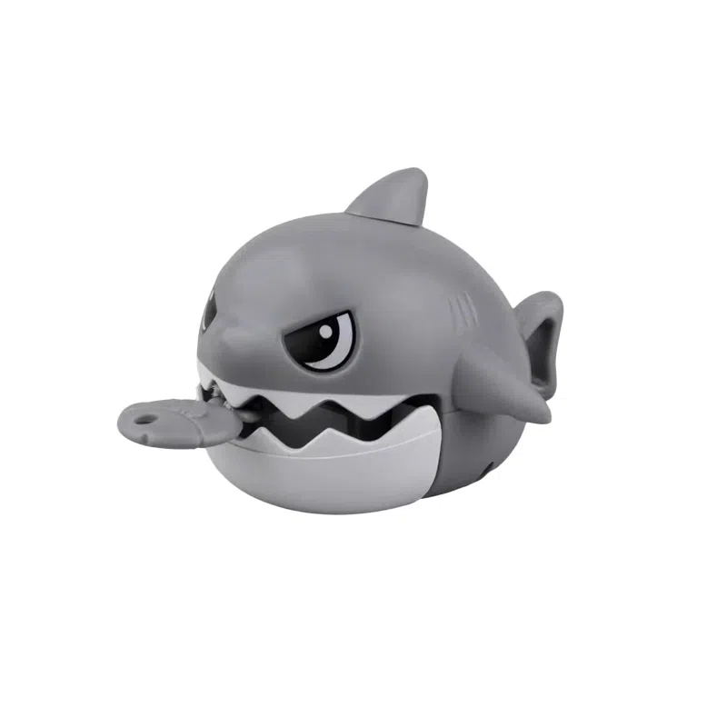 馨枕居 拉线咬牙鲨鱼 挂件可拉绳解压大鱼吃小鱼小鲨鱼钥匙扣 整蛊玩具