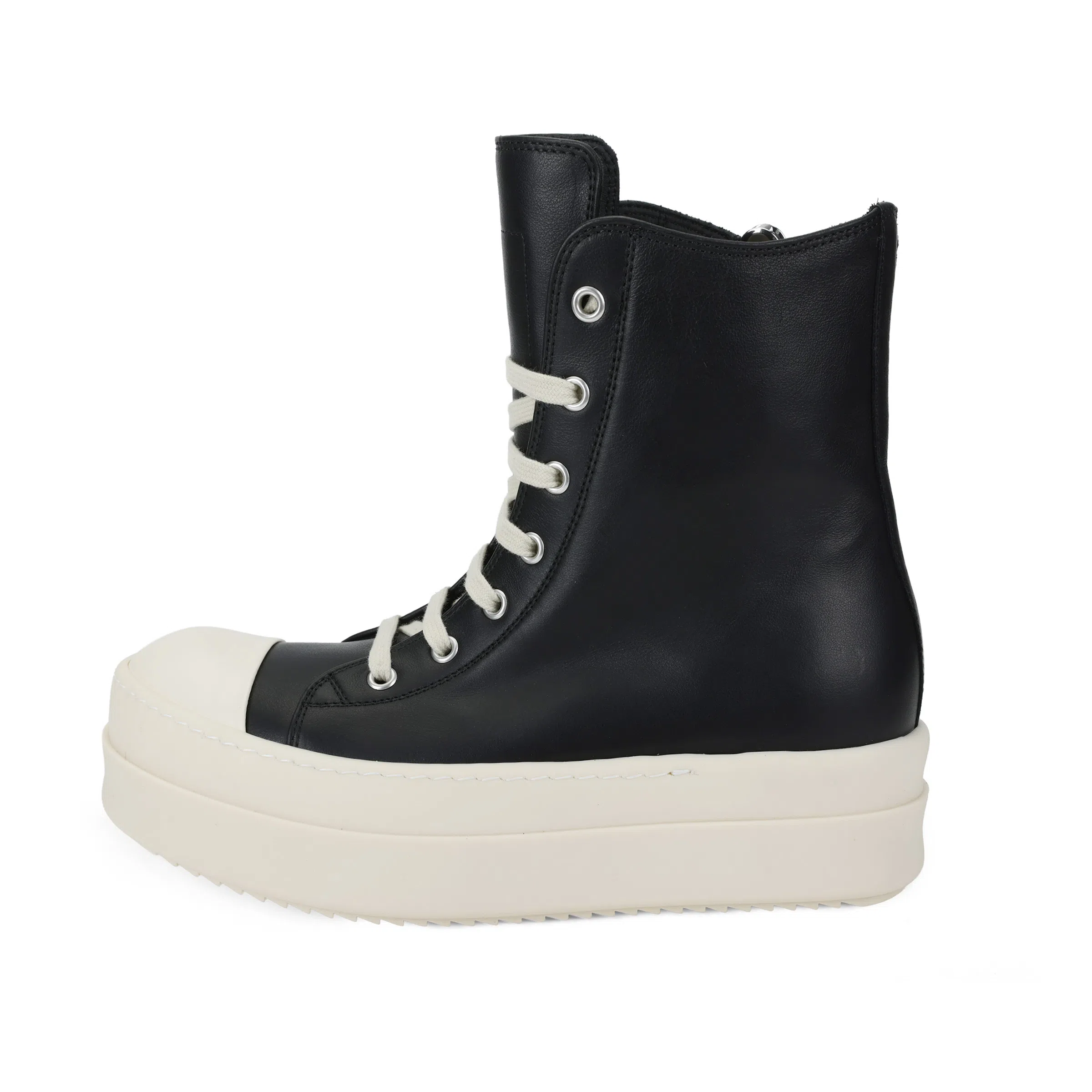 Rick Owens High Top Sneakers Black