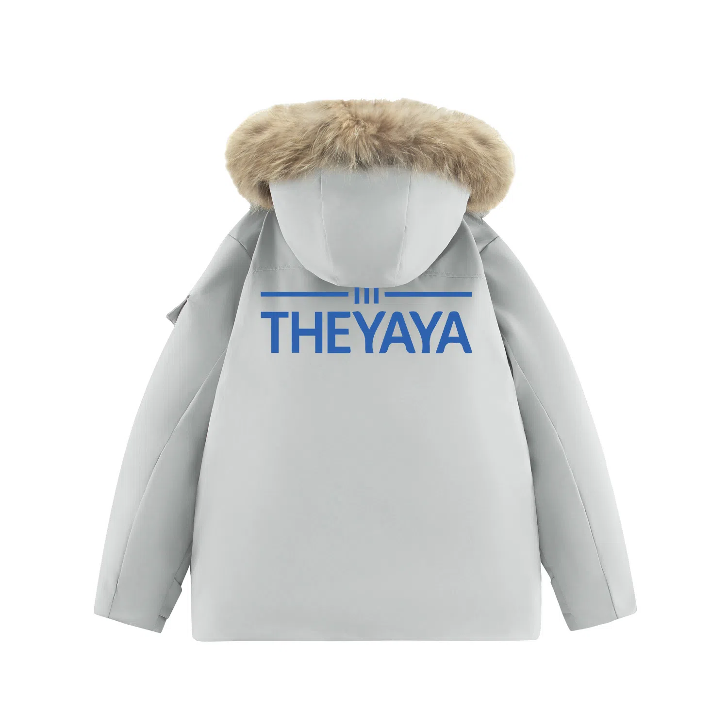 鸭鸭 新国标高蓬松鸭绒防水防风抗寒保暖加厚户外宽松休闲时尚百搭学生党运动肩章飞行员连帽派克工装冬季羽绒服 男女同款