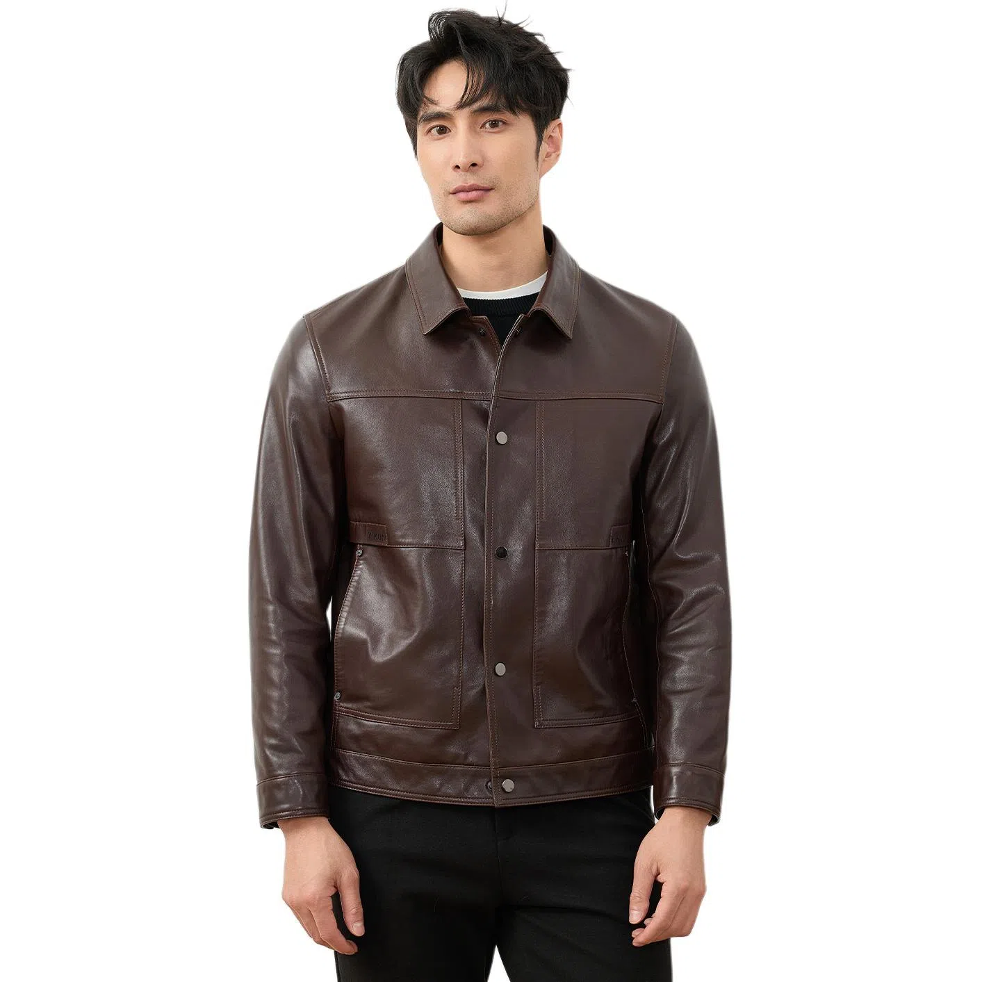 SLLAVIF Leather Jacket