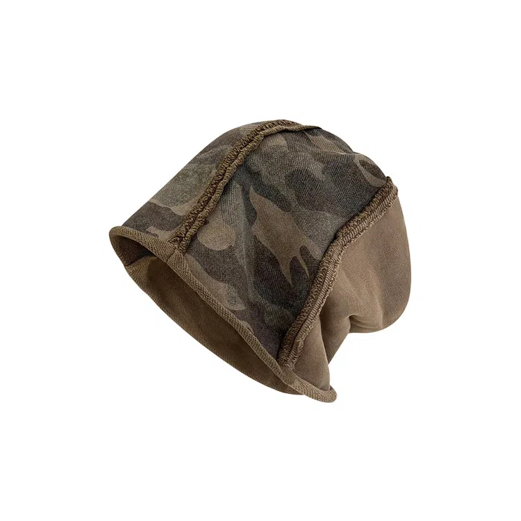 心水好物 美式卷边迷彩扎染复古百搭显脸小 棉 帽子 男女同款情侣款