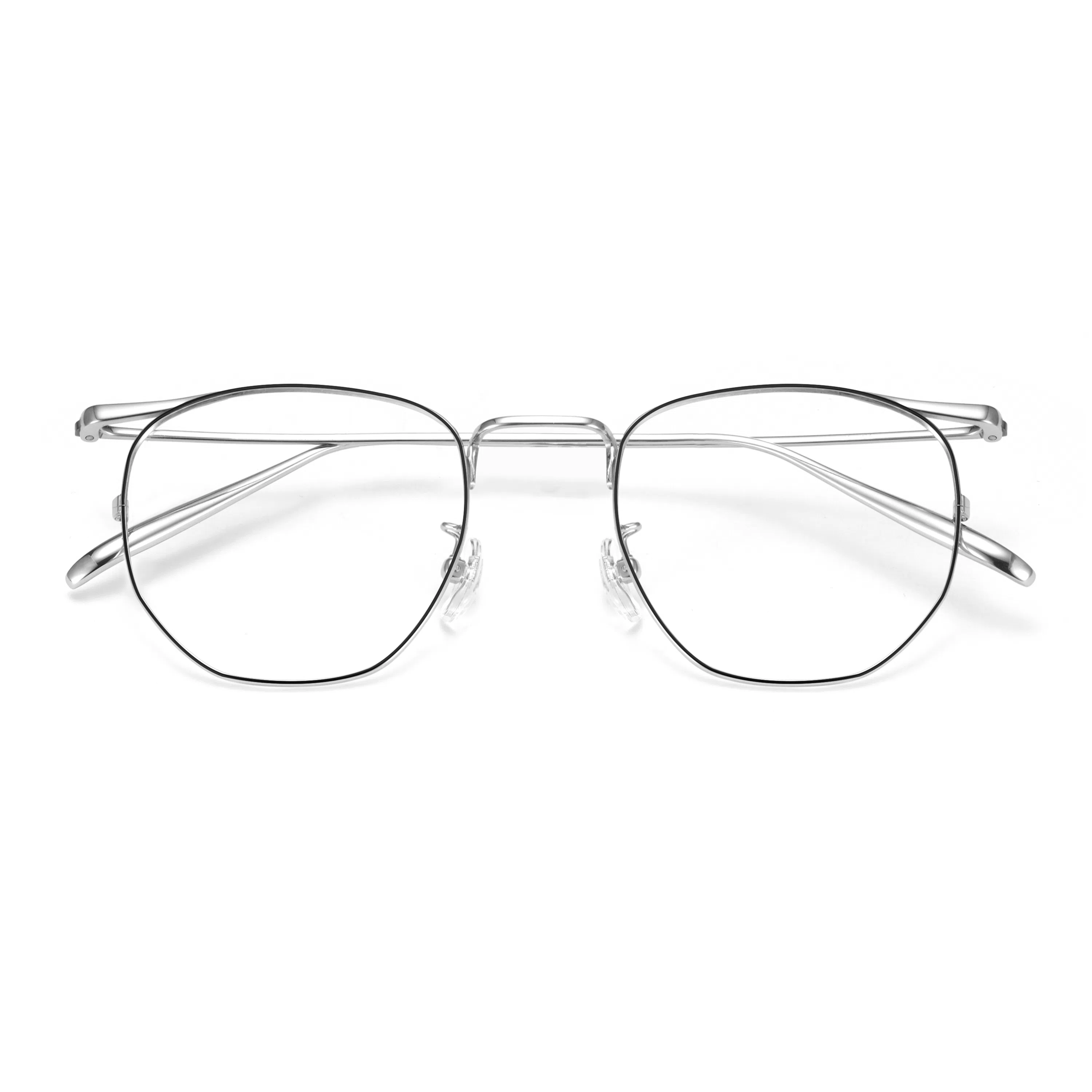 苍木优品 高端设计近视眼镜防蓝光超轻 β钛 不规则形 光学镜架 男女同款情侣款