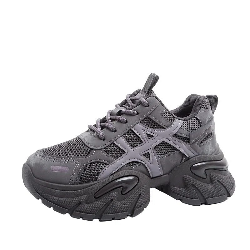 TELENT Retro Dad Sneakers Low Top Mesh