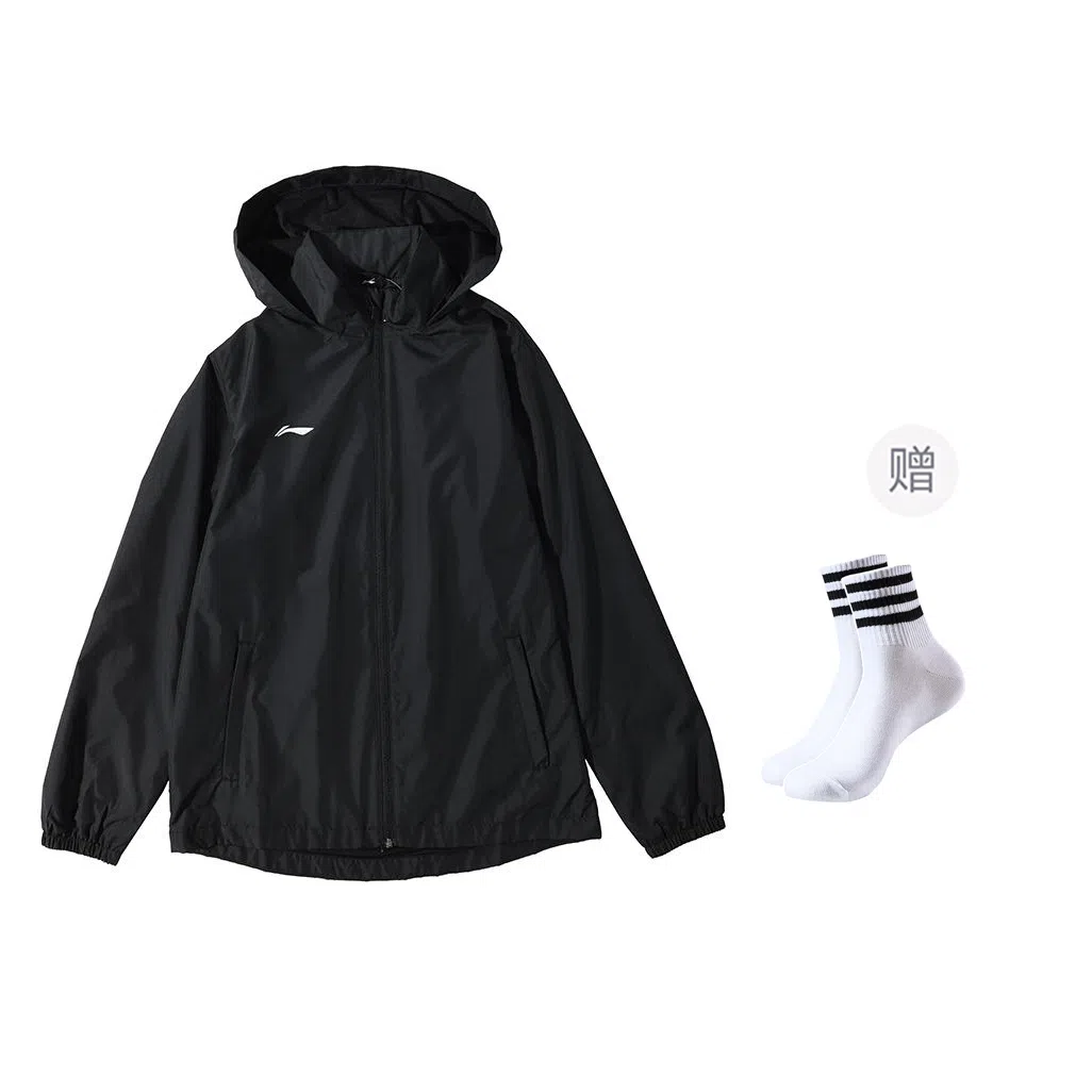 LiNing Fitness Windbreaker Black