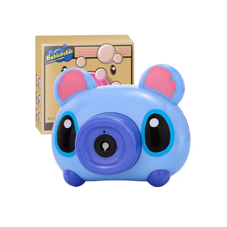 贝贝家 小猪照相机 吹泡泡