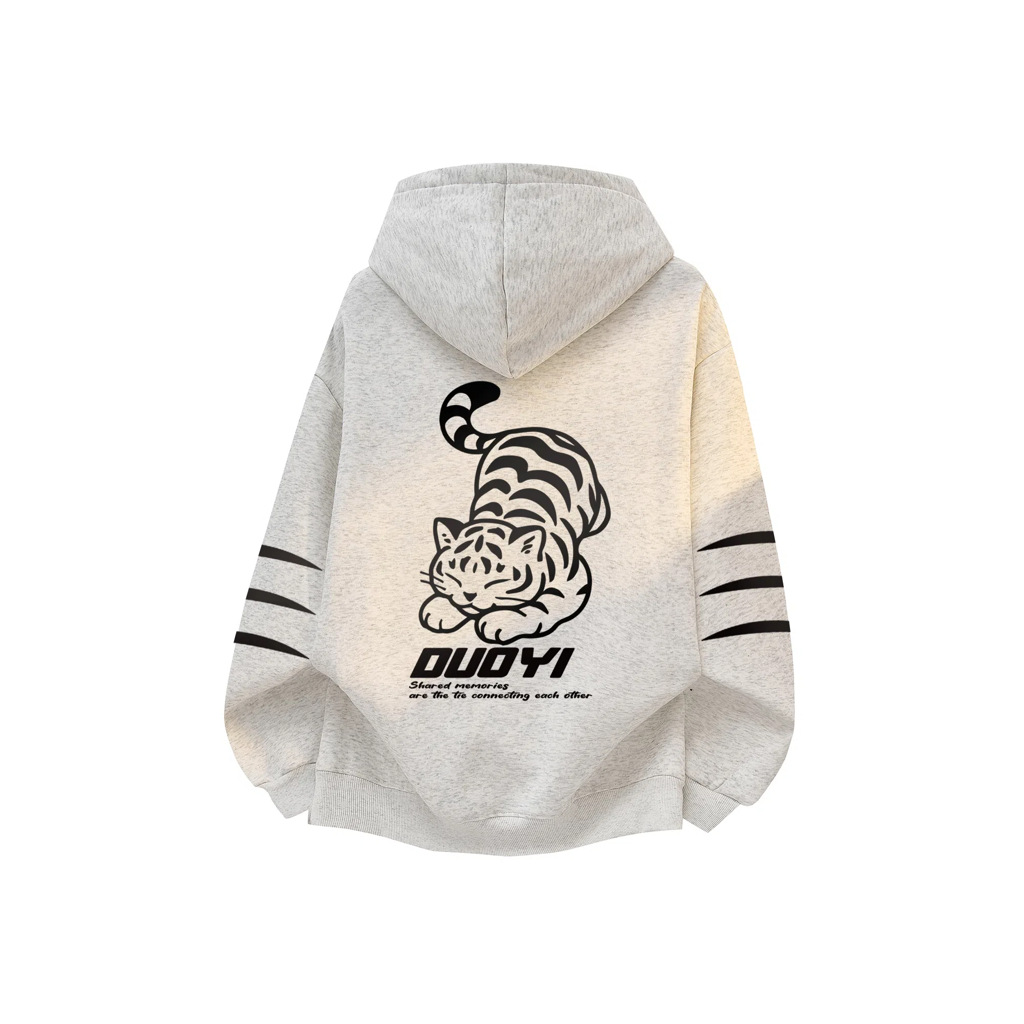 Duoyi Tiger Logo Hoodie