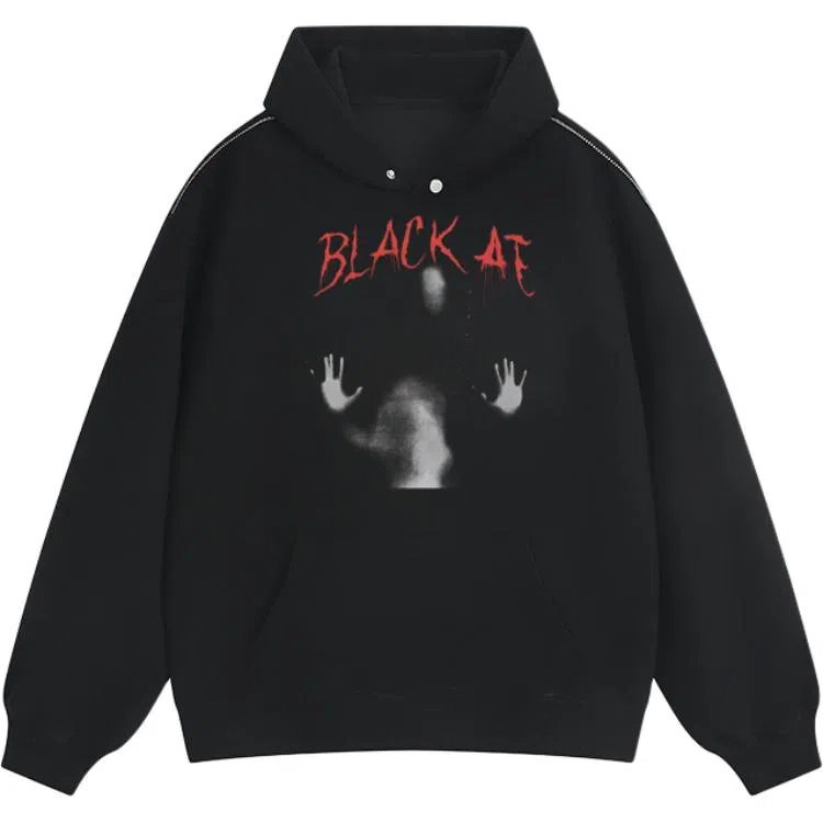 BLACK AT oversize