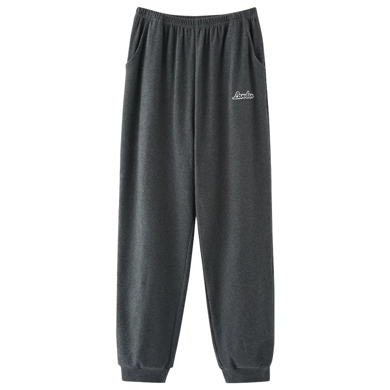 莫代尔 春秋季休闲简洁时尚气质百搭宽松舒适柔软细腻家居裤长裤睡裤 男款