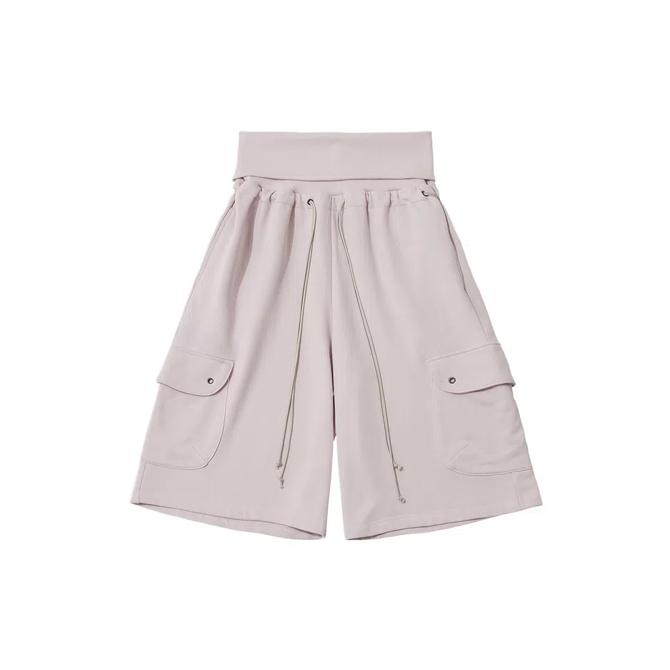 THE MUSEUM VISITOR FOLD OVER STRING BERMUDA