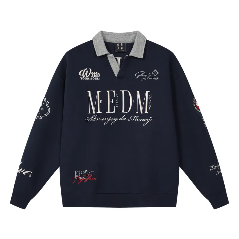 MEDM FW25 Pullover Collar Sweater