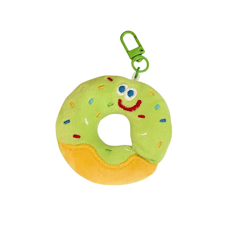 心水好物 趣味卡通甜品公仔可爱少女心甜甜圈搞怪百搭背包装饰 毛绒 挂件 男女同款情侣款