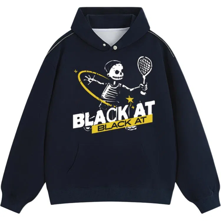 BLACK AT oversize