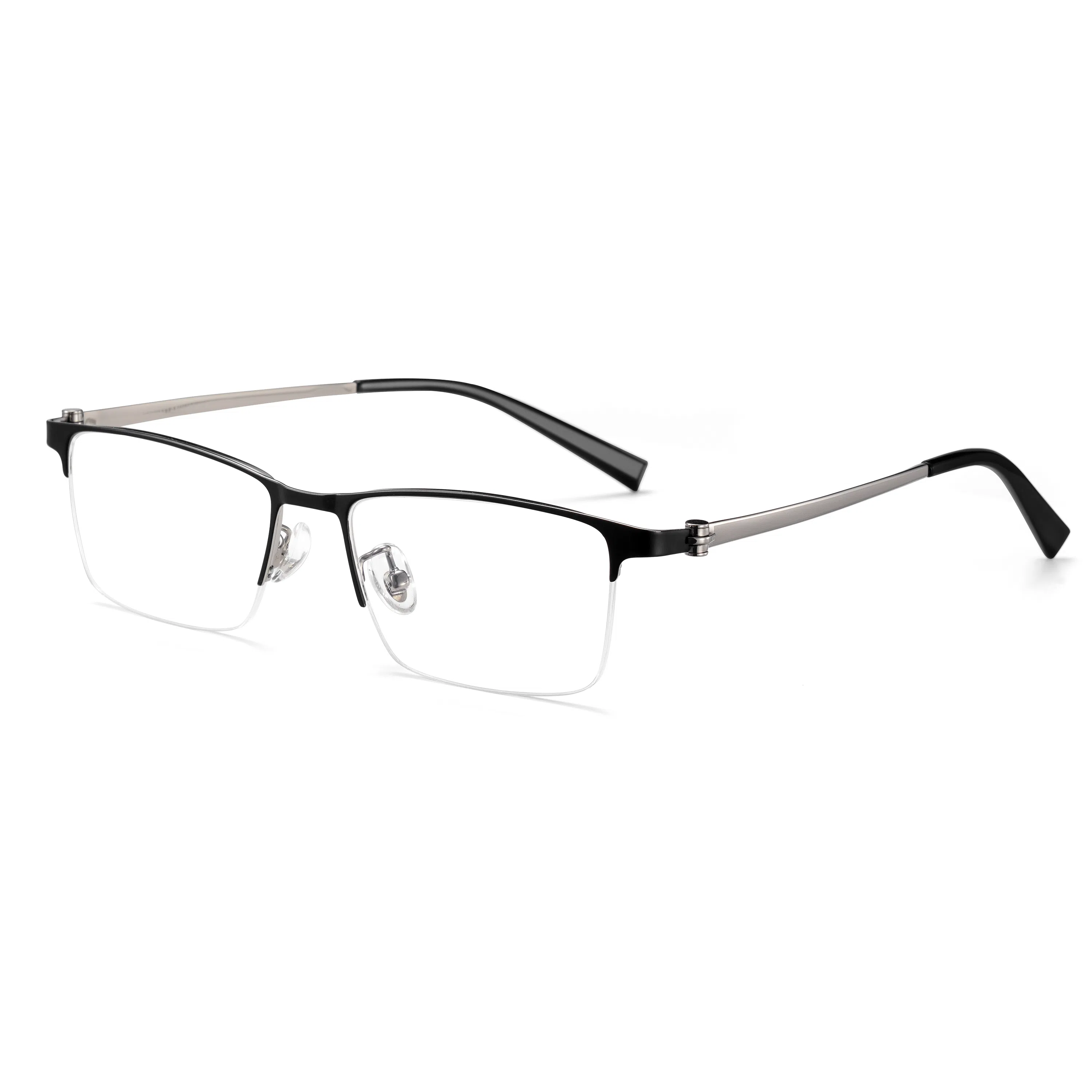 苍木优品 超轻近视商务半框专业 合金β钛 眉毛框/眉线框 光学镜架 男款