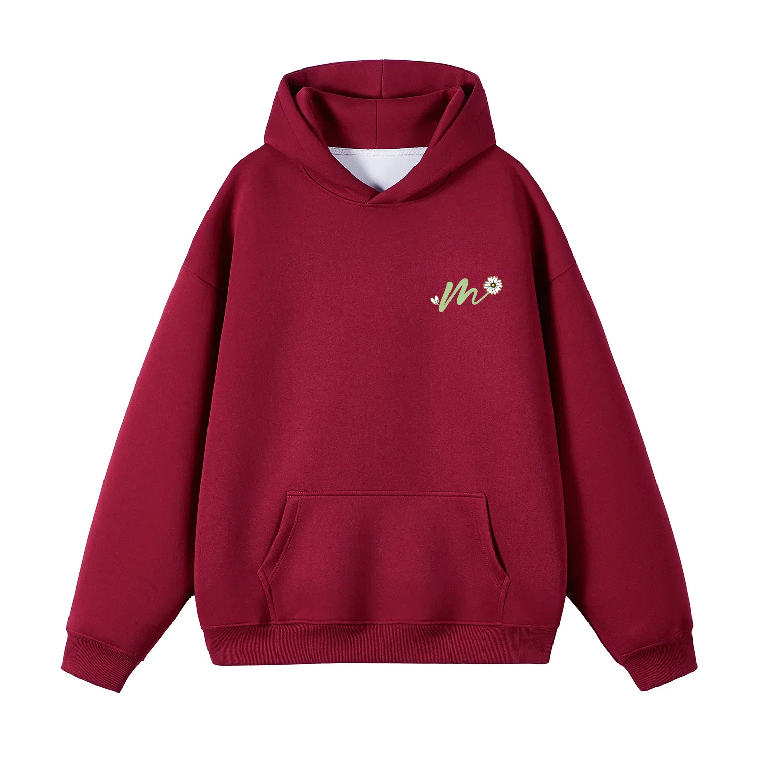 棉基因 早秋男生帽子高街职场清新简约学生潮牌经典国潮辣妹韩系女痞帅青少年穿搭复古潮男装户外通勤慵懒风基础款打底连帽卫衣 男女同款