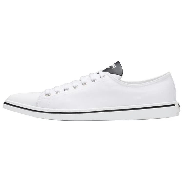 Prada Sporty Pointed Sneakers White
