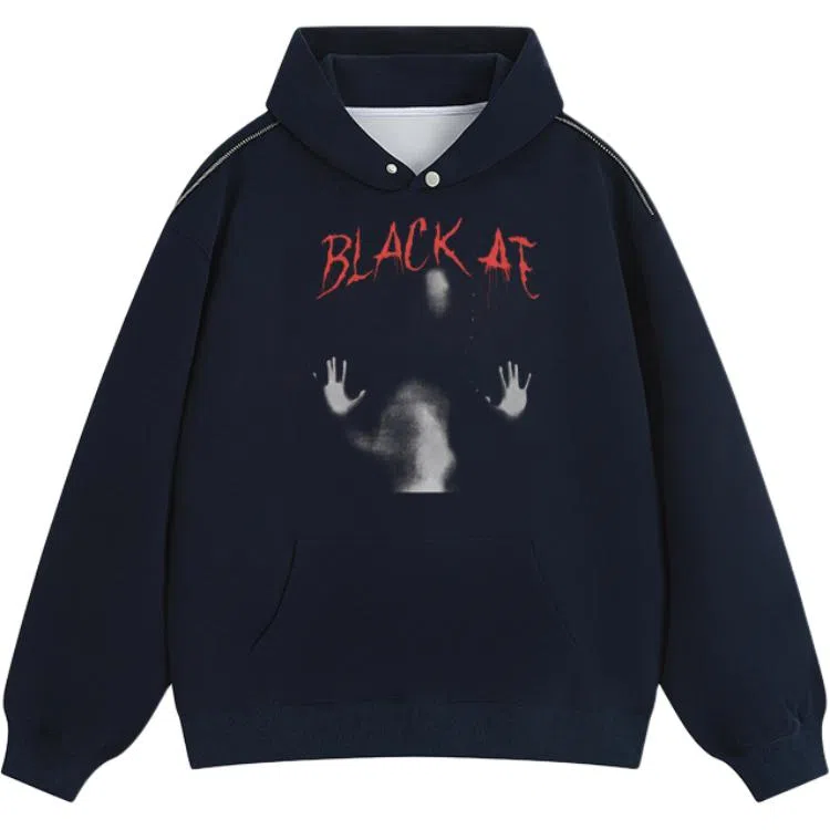 BLACK AT oversize