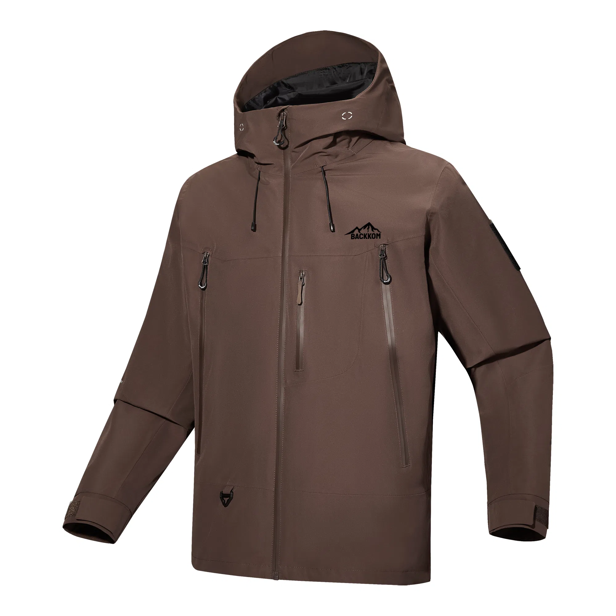 大卫贝肯  户外山系登山运动拼接撞色设计款多功能机能风  防水透气耐磨保暖防雨冲锋衣 男女同款