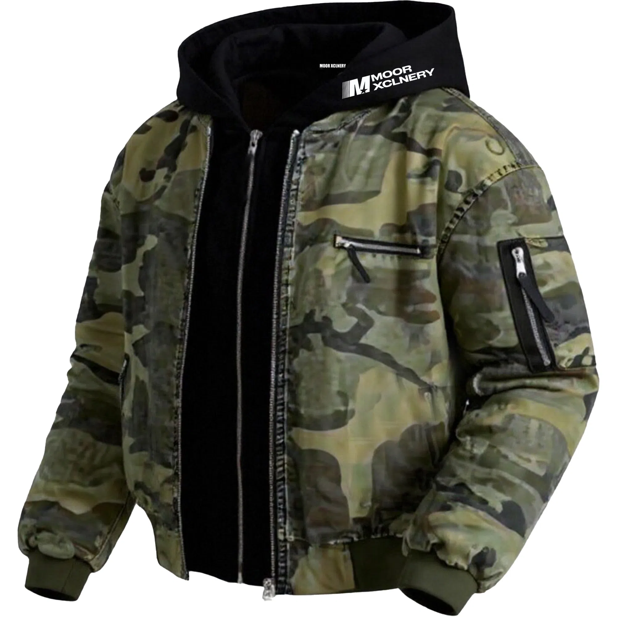 MOOR XCLNERY bomberLOGO