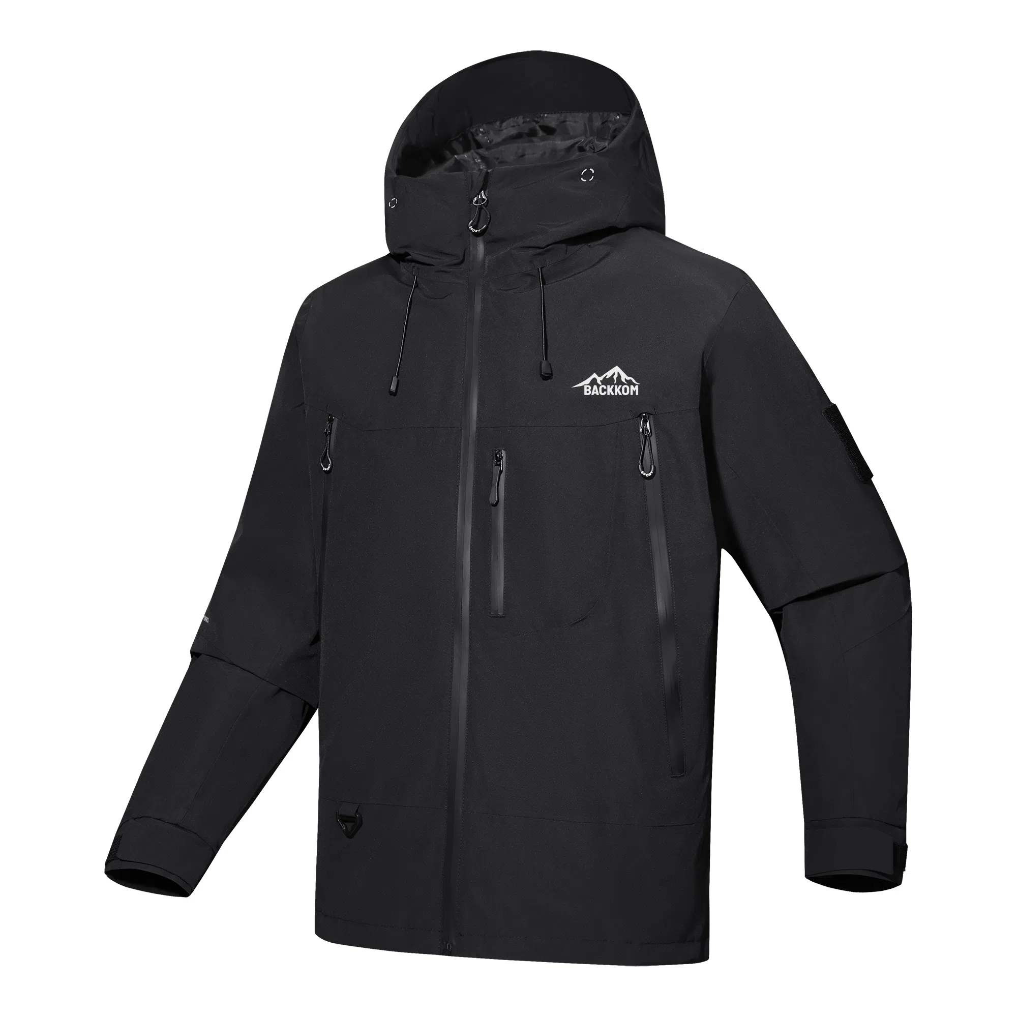 大卫贝肯  户外山系登山运动拼接撞色设计款多功能机能风  防水透气耐磨保暖防雨冲锋衣 男女同款