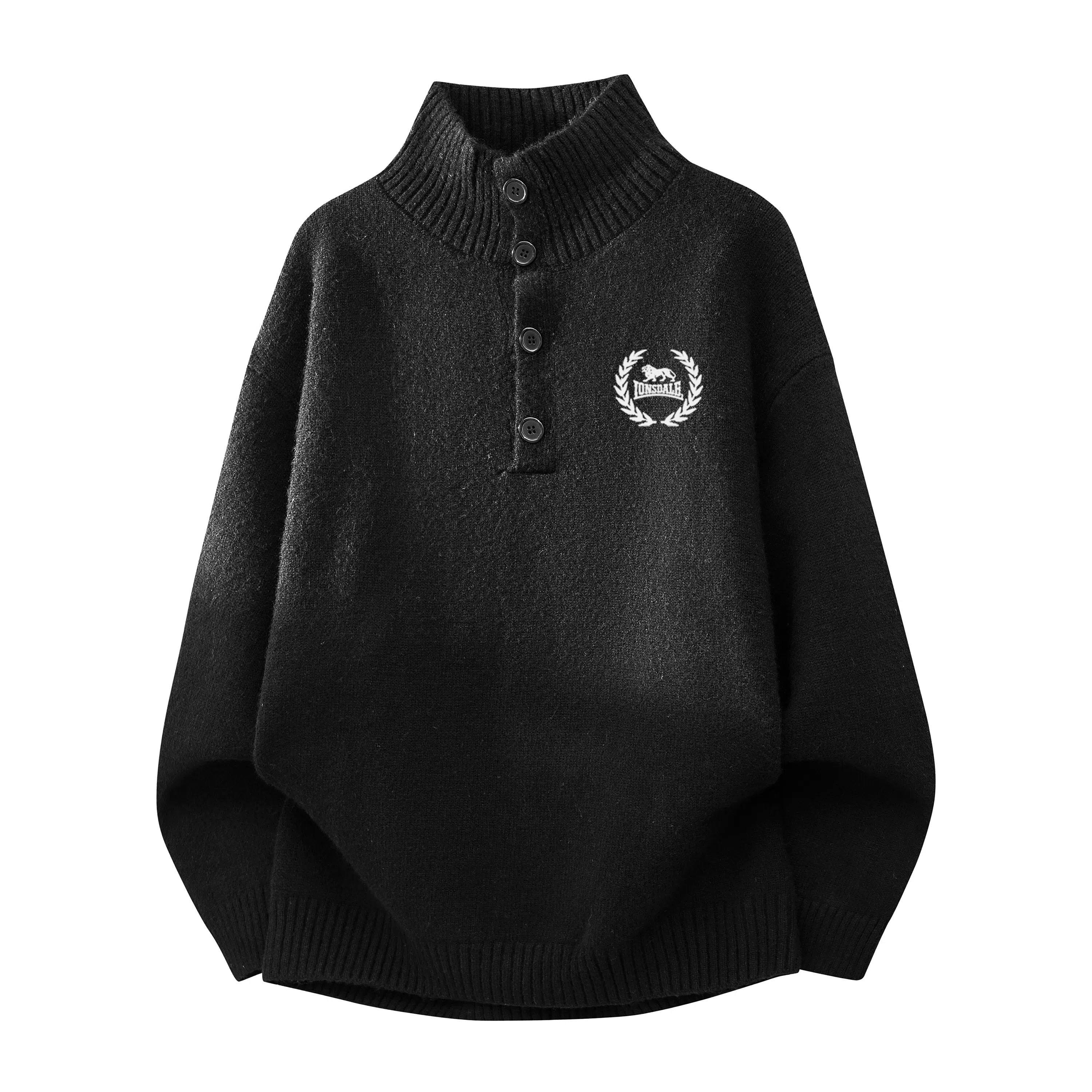 Lonsdale Retro Embroidered Sweater