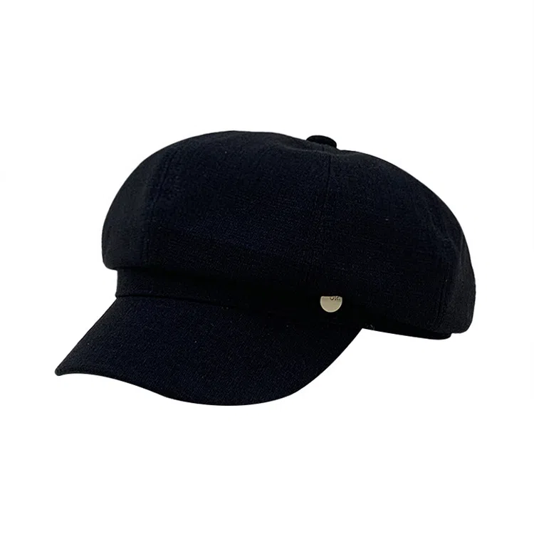 浪莎 日系文艺洋气百搭八角帽时尚潮流显脸小画家帽街头出游 棉 贝雷帽 女款