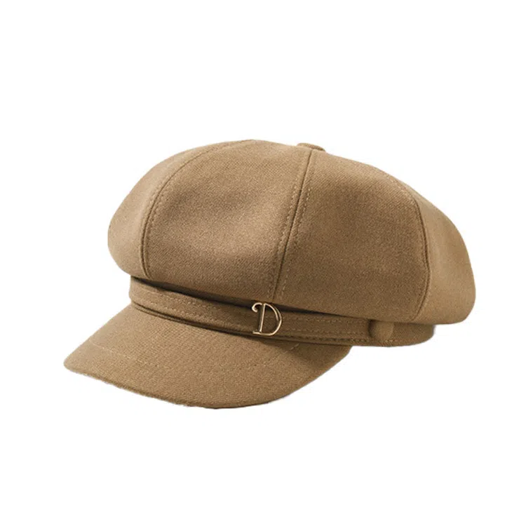 浪莎 韩版时尚复古保暖街头百搭英伦风 棉 贝雷帽 女款