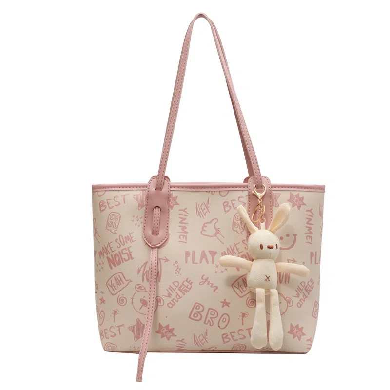 Miss Angel Fashion Shoulder Bag Brown