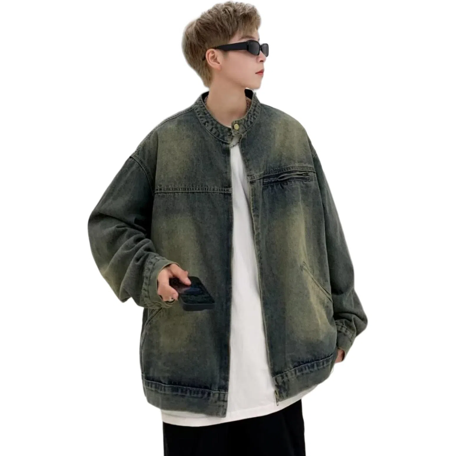 Pirkadat Vintage Washed Denim Jacket