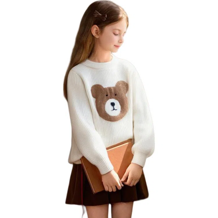 十月妈咪毛衣 加厚保暖萌趣 儿童款