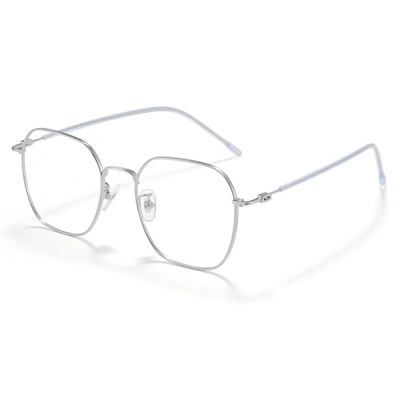 PSACSS Vintage Alloy Square Optical Frame