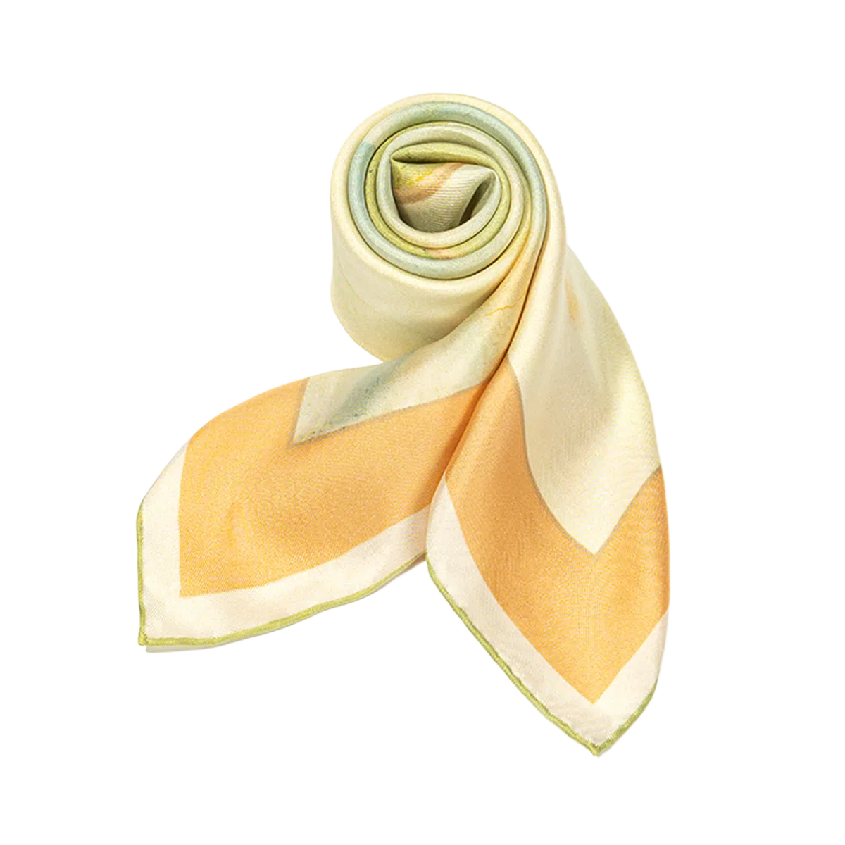 一米画纱 中式国风高雅山茶花系列斜纹中方巾双面西装领巾优雅 桑蚕丝 丝巾 女款