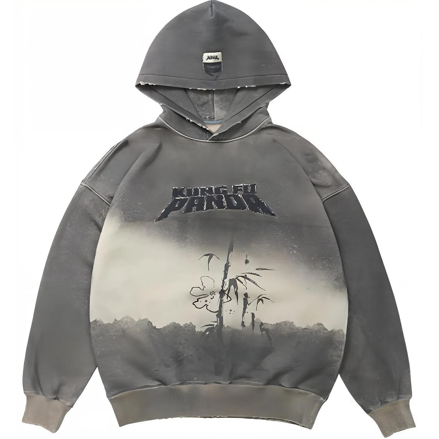 xVESSEL Kung Fu Panda Hoodie Grey