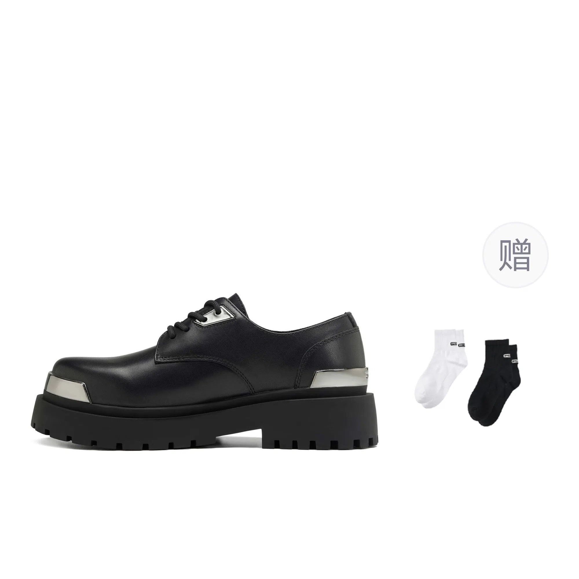 PCLP Derby Shoes Black