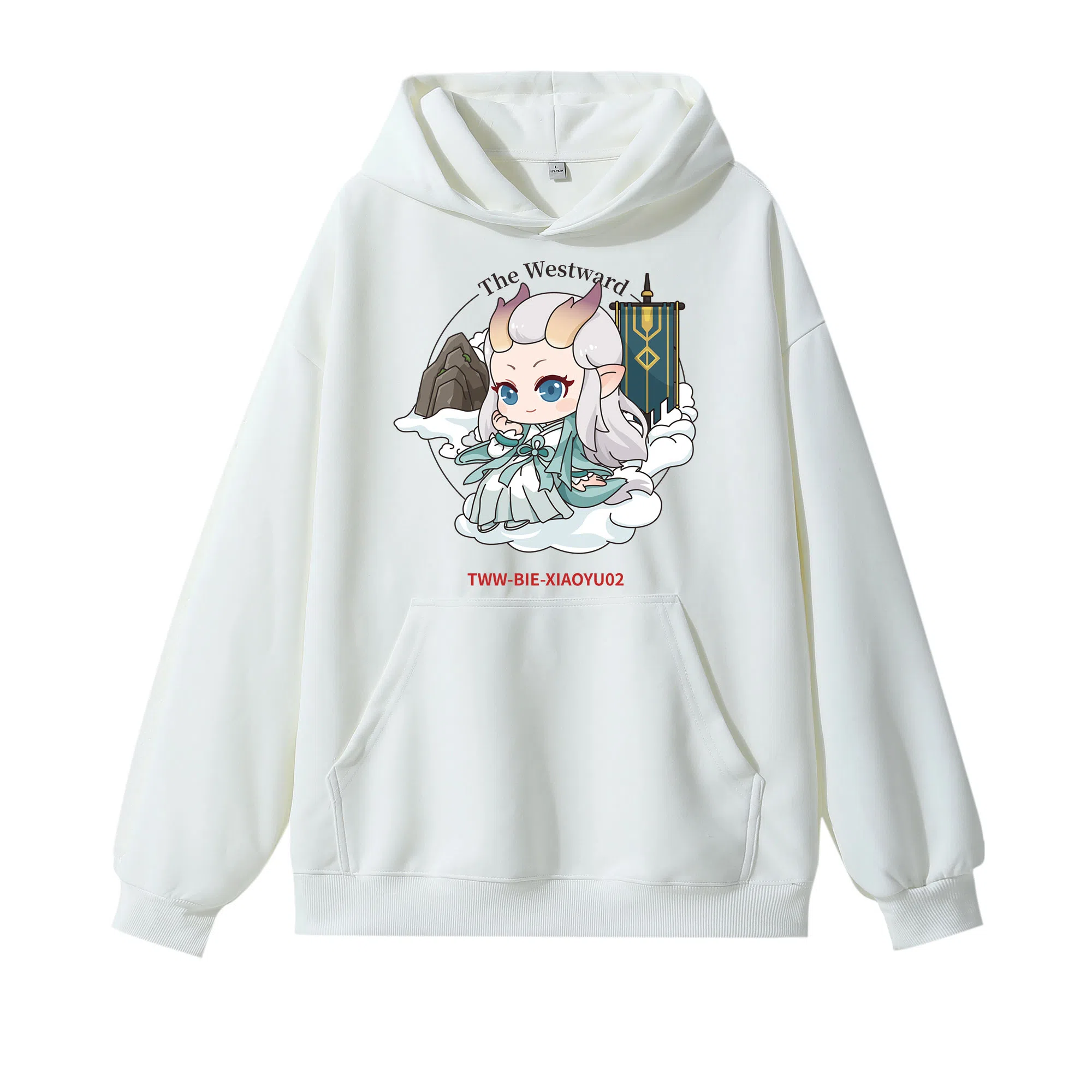 Xixingji Retro Cartoon Hoodie