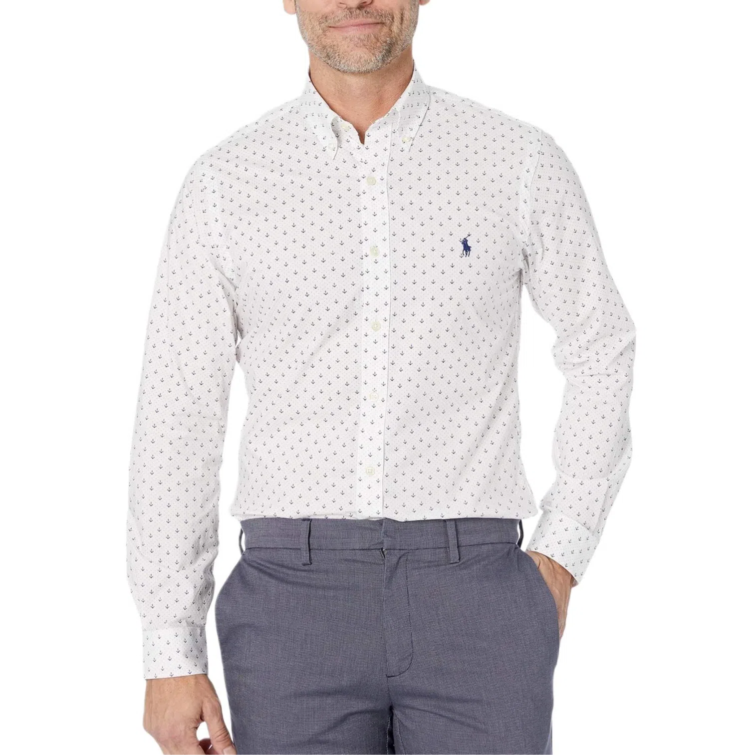Ralph Lauren Spot Single-Breasted Shirt