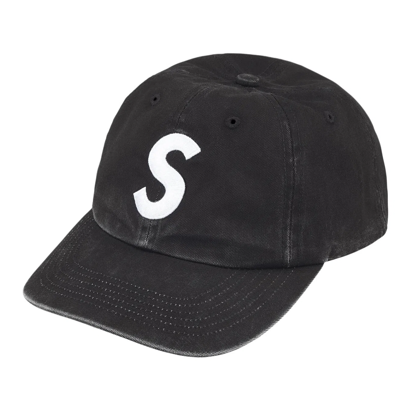 Supreme FW25 Week 1 Pigment Coated 2-Tone S Logo 6-Panel