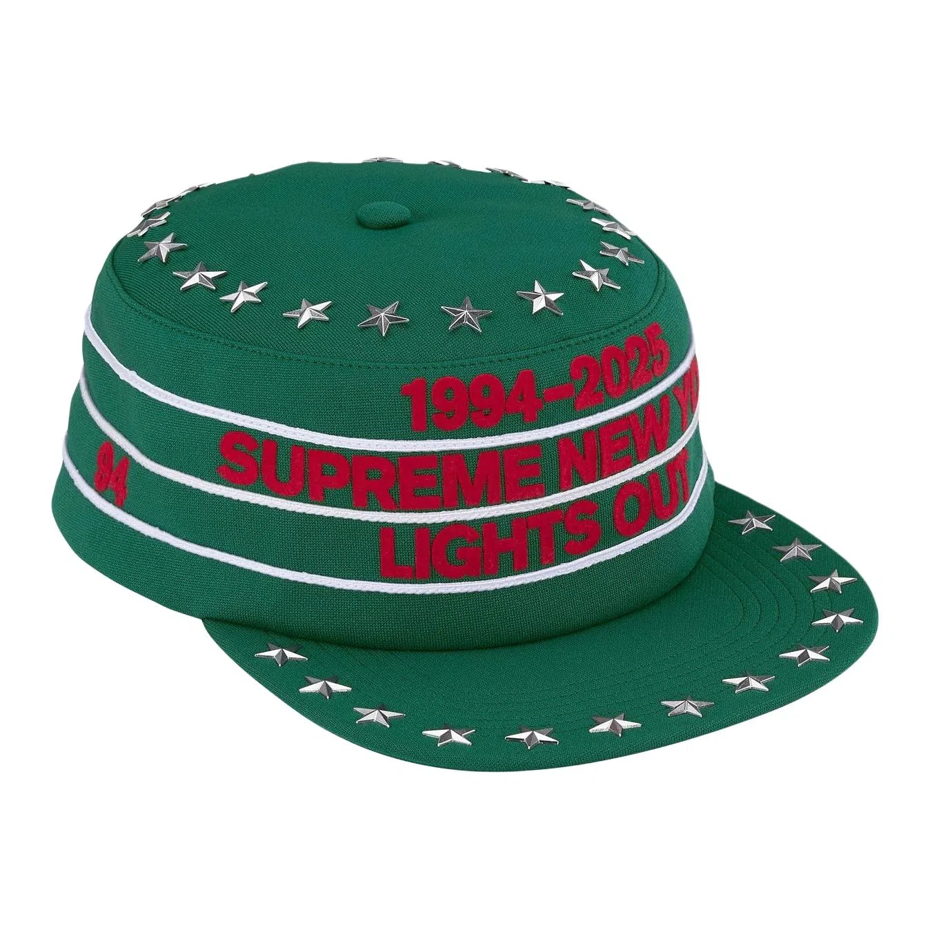 Supreme FW25 WEEK 1 STARS STUDDED PILLBOX HAT