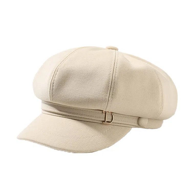 浪莎 韩版时尚复古保暖街头百搭英伦风 棉 贝雷帽 女款