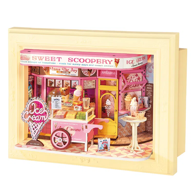 Rolife diy 3d 0-300pcs DP001-DP004