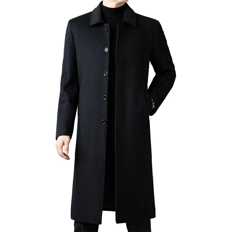 Laoyeche Men's Wool Coat