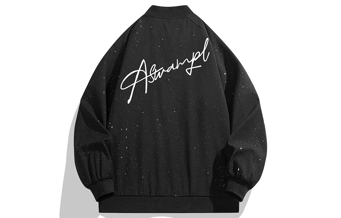 SWAMP AREA Star Logo Coach Jacket