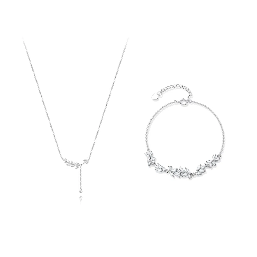 【纯银999 | 穗穗平安】 凤祥囍事 老凤祥 经典百搭小众设计精致轻奢高级感简约时尚学生日常通勤约会温柔气质可调节锁骨链 足银 项链 女款