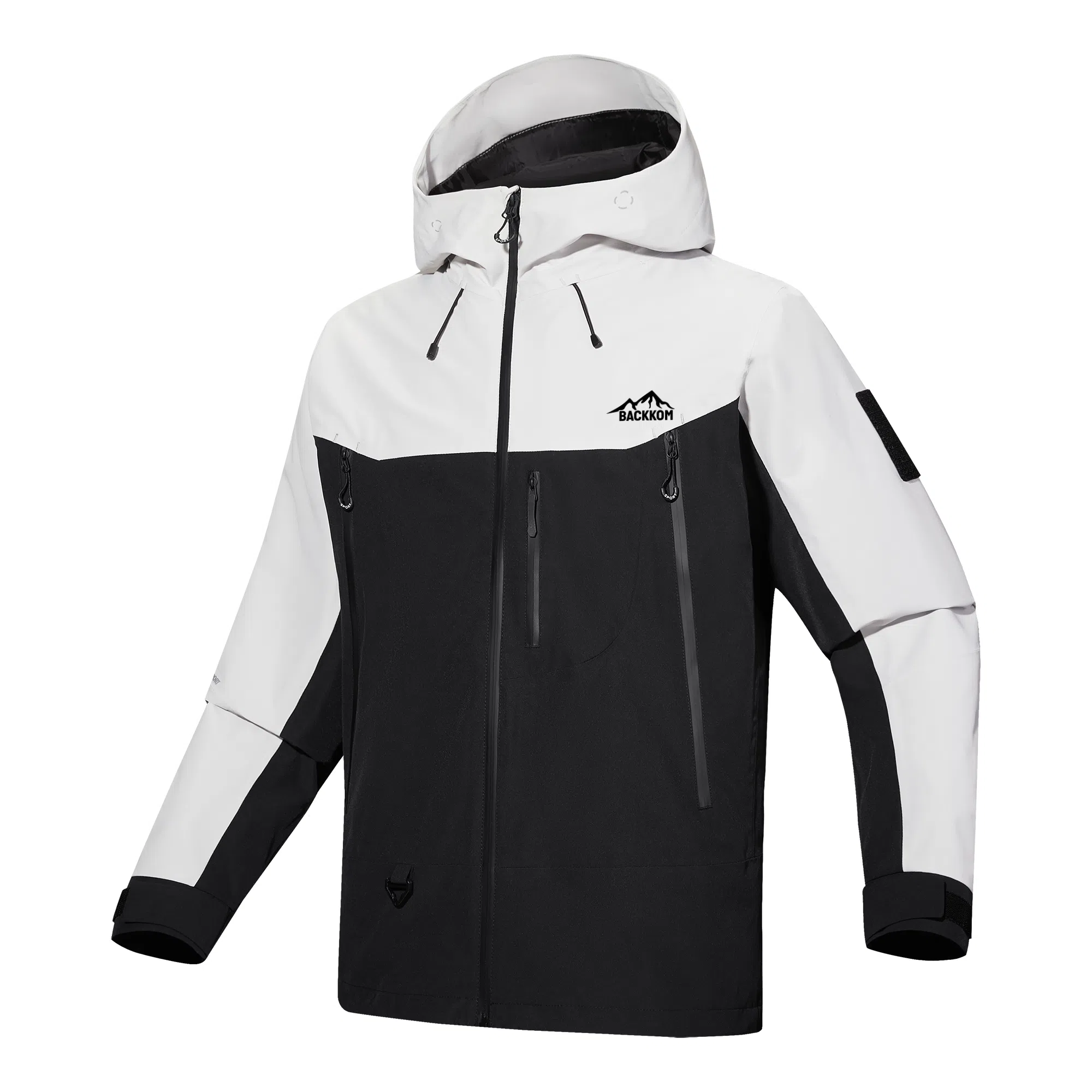 大卫贝肯  户外山系登山运动拼接撞色设计款多功能机能风  防水透气耐磨保暖防雨冲锋衣 男女同款