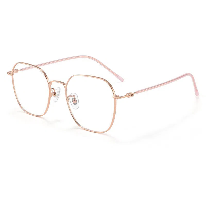 PSACSS Vintage Alloy Square Optical Frame