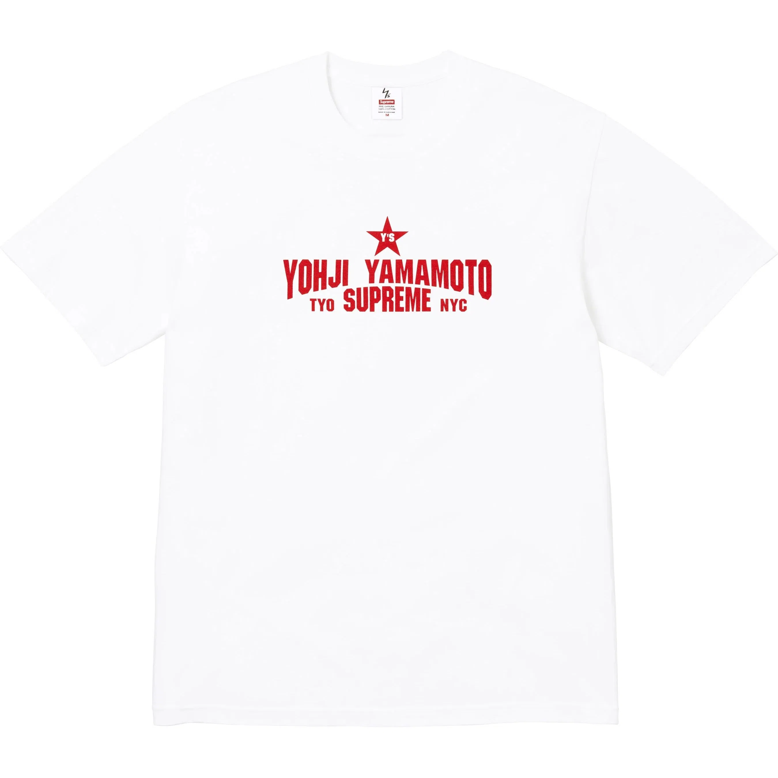 Supreme x Y's by Yohji Yamamoto Star Tee
